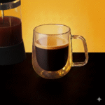 قهوه فرانسه(دم شده سرو میشود)